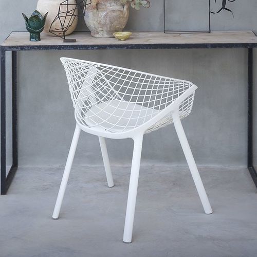 Chaise contemporaine - KOBI / 040_OS - ALIAS - d'extérieur / en tissu / en simili cuir