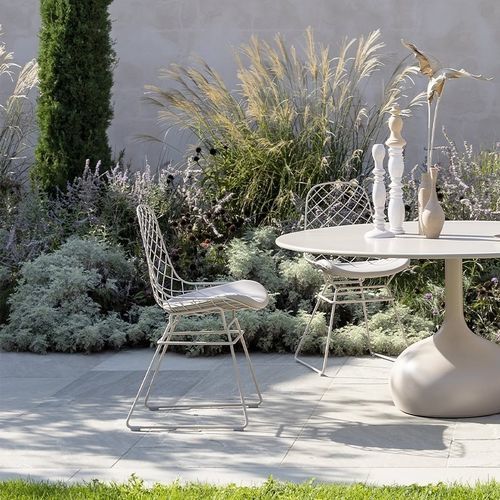 Chaise contemporaine - KOBI / N01_O - ALIAS - d'extérieur / en tissu / en simili cuir