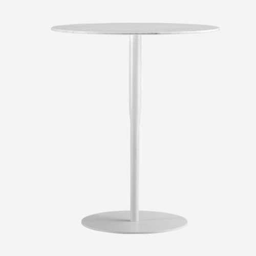 Table mange-debout contemporaine - ATLAS / M-H - ALIAS - en placage de bois / en stratifié / aluminium