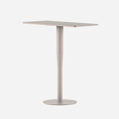 Table bistrot contemporaine - ATLAS/ EH1 - ALIAS - en stratifié / en placage de bois / en aluminium