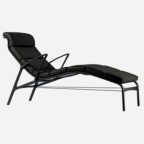 Chaise longue contemporaine - LONGFRAME SOFT / 415 - ALIAS - en tissu / en cuir / en simili cuir