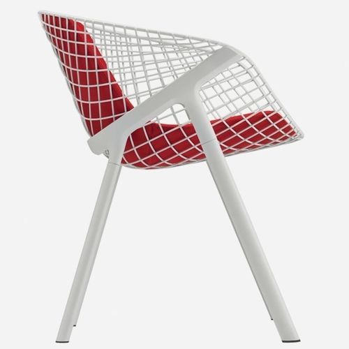 Chaise contemporaine - KOBI + PAD / 040_M - ALIAS - d'intérieur / en tissu / en cuir