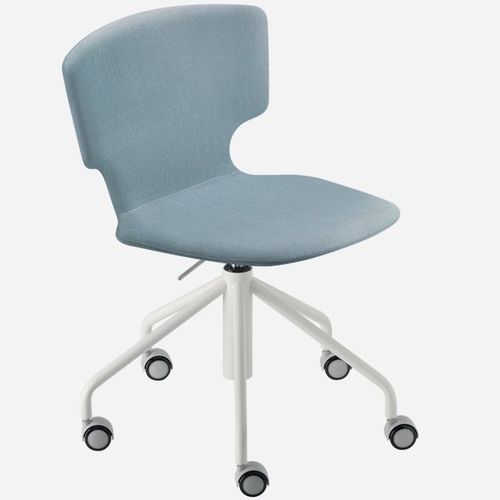 Chaise contemporaine - ENNA / 52C - ALIAS - d'intérieur / en tissu / en cuir