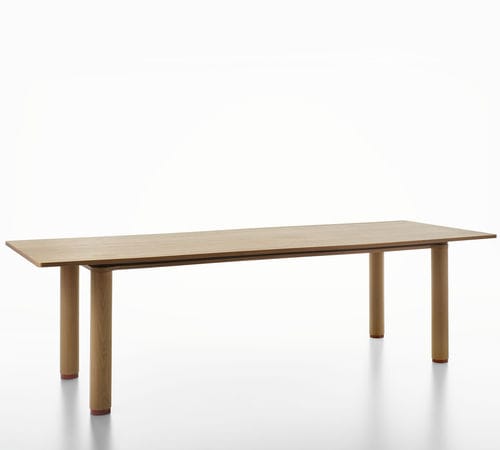 Table contemporaine - NASTRO 250 / 56B - ALIAS - en placage de bois / en MDF laqué / en stratifié
