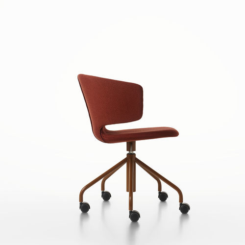 Chaise de bureau contemporaine - TAORMINA / 511 - ALIAS - d'intérieur / en tissu / en cuir