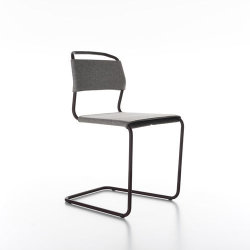 Chaise contemporaine - B-KINI - ALIAS - d'intérieur / en feutre / avec piètement en acier