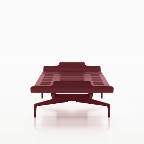 Lit double - LEGNOLETTO LL1  - ALIAS - simple / contemporain / en fonte d'aluminium