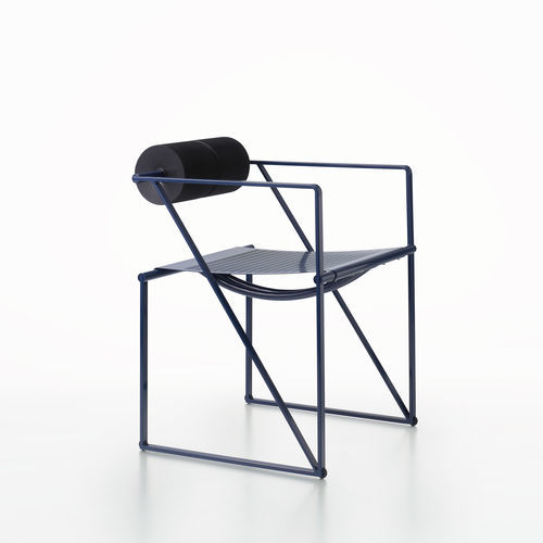 Chaise contemporaine - SECONDA / 602 - ALIAS - d'intérieur / en tôle perforée / en polyuréthane
