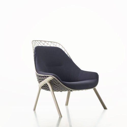 Fauteuil contemporain - GRAN KOBI / 035 - ALIAS - en tissu / en acier / 100% recyclable