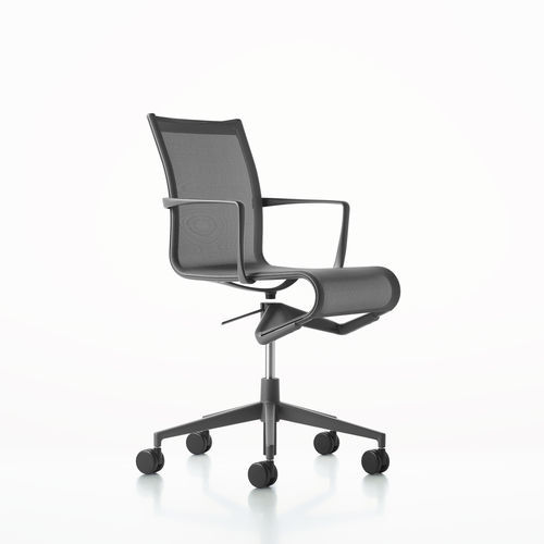 Chaise de bureau contemporaine - ROLLINGFRAME 44 / 434 - ALIAS - d'intérieur / en tissu / en cuir