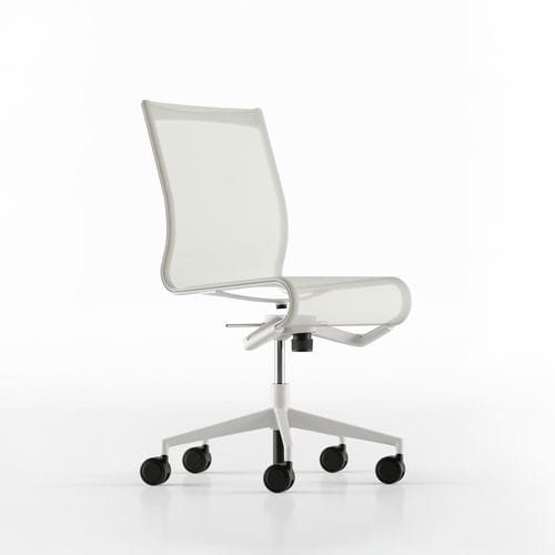 Chaise de bureau contemporaine - ROLLINGFRAME 47 / 444 - ALIAS - d'intérieur / en tissu / en cuir