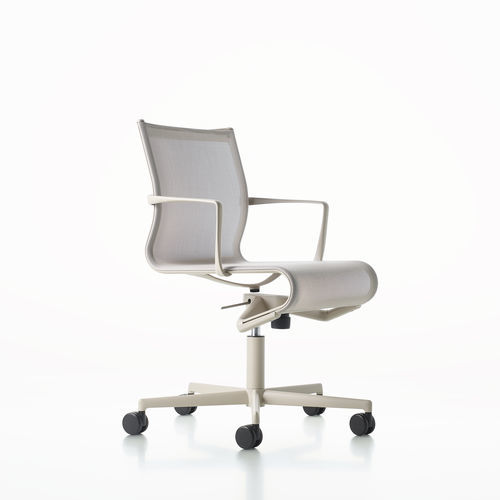 Chaise de bureau contemporaine - ROLLINGFRAME 52 / 472 - ALIAS - d'intérieur / en tissu / en cuir