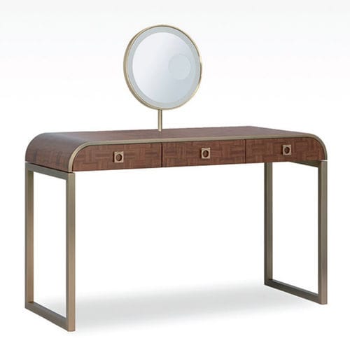 Coiffeuse contemporaine - GLAM - Giorgio Armani Casa - en bois / en métal