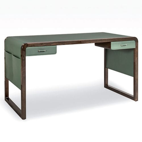 Bureau contemporain - JOLIE - Giorgio Armani Casa - en bois / en cuir / luge