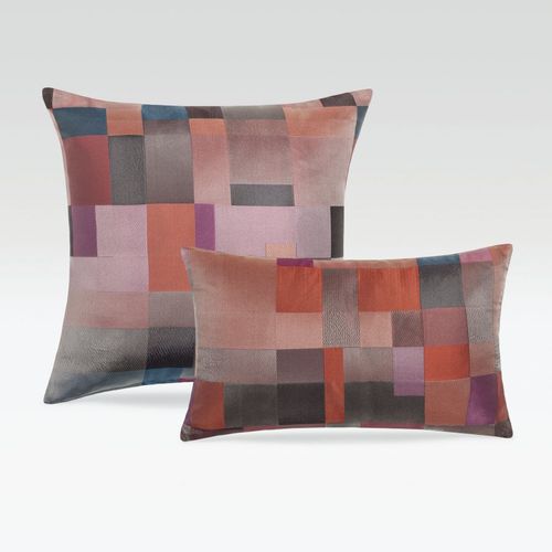 Coussin carré - HEAT - Giorgio Armani Casa - rectangulaire / à motif / en tissu