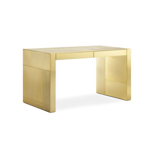Bureau contemporain - ADELCHI - Giorgio Armani Casa - en acier / piétement en panneaux