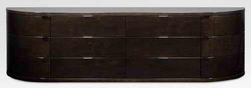 Buffet contemporain - CASTILLA - Giorgio Armani Casa - en métal / en galuchat / en érable