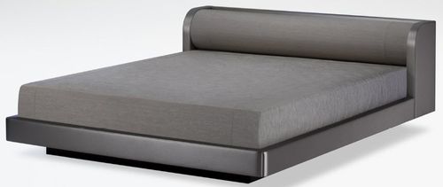 Lit double - BOTTICELLI - Giorgio Armani Casa - contemporain / avec tête de lit tapissée / en bois
