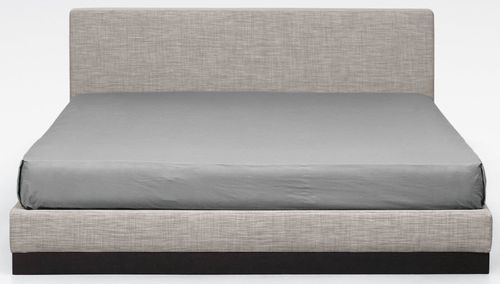 Lit double - ROMA - Giorgio Armani Casa - contemporain / tapissé / avec tête de lit