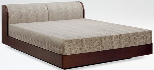 Lit double - EMERSON - Giorgio Armani Casa - contemporain / avec tête de lit / en chêne