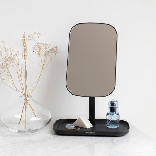 Miroir de salle de bain à poser - 2807 series - Brabantia International - contemporain / rectangulaire / en plastique