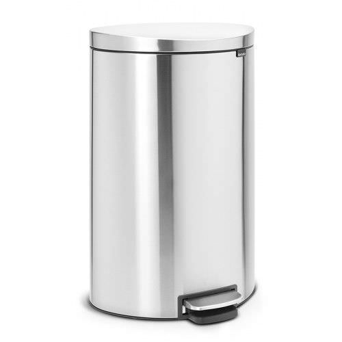 Poubelle de cuisine - FLATBACK+ 482021 - Brabantia International - en acier / à pédale / contemporaine