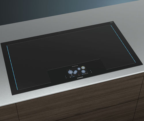 Table de cuisson à induction - EZ977KZY1E - Siemens Home Appliances - vitrocéramique / 6 foyers / encastrable
