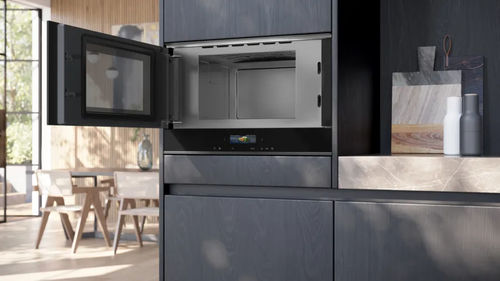 Four électrique - BF922L1B1B - Siemens Home Appliances - à micro-ondes / encastrable / 1 chambre