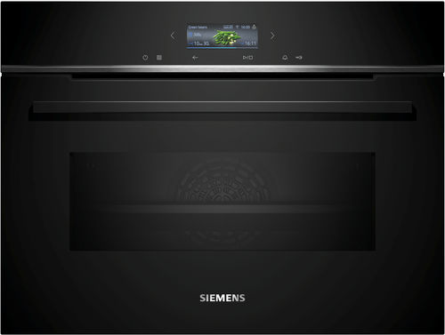 Four électrique - CM724G1B1B - Siemens Home Appliances - compact / à micro-ondes / à air chaud