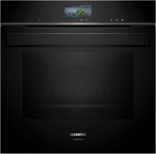 Four électrique - HR976GMB1B - Siemens Home Appliances - à vapeur / à air chaud / encastrable