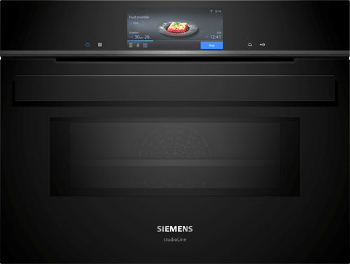 Four électrique - CM978GNB1B - Siemens Home Appliances - compact / à micro-ondes / à air chaud
