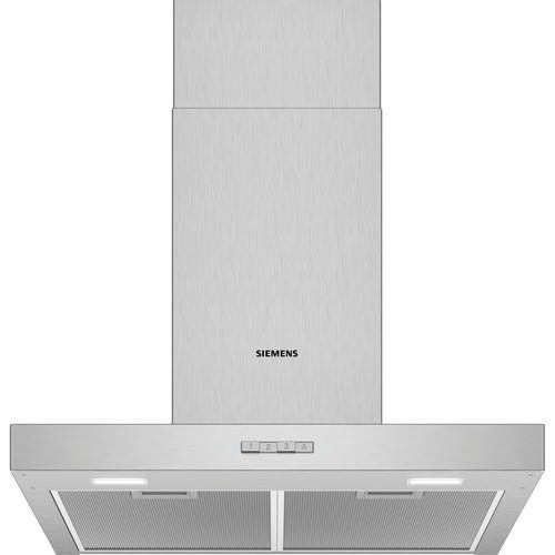 Hotte aspirante murale - LC64BBC50B - Siemens Home Appliances - résidentielle / avec conduit / avec éclairage intégré