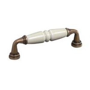 Poignée de meuble en bronze - CHARME - Mobalpa - en porcelaine