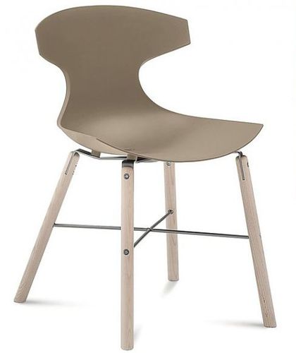 Chaise contemporaine - ARCHIE - Mobalpa - d'intérieur / en frêne / en polypropylène