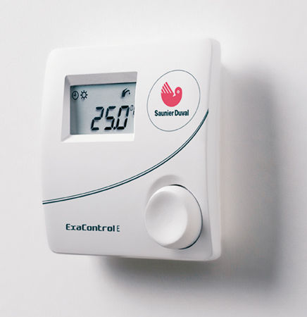 Thermostat pour chauffage - EXACONTROL E - Saunier Duval - d'ambiance / mural / blanc