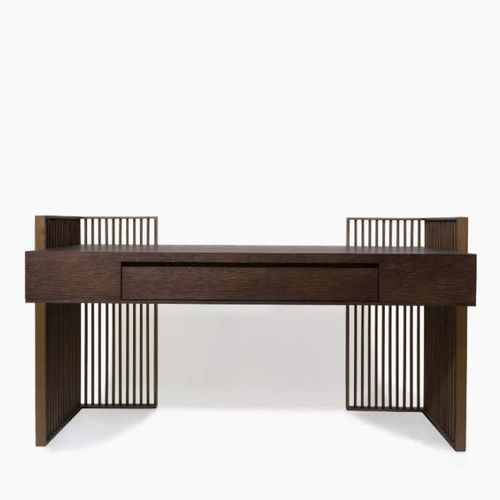 Coiffeuse contemporaine - MAZARINE - HUGUES CHEVALIER - en bois / en métal