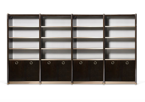 Bibliothèque contemporaine - MATIGNON - HUGUES CHEVALIER - en bois / en métal / en verre