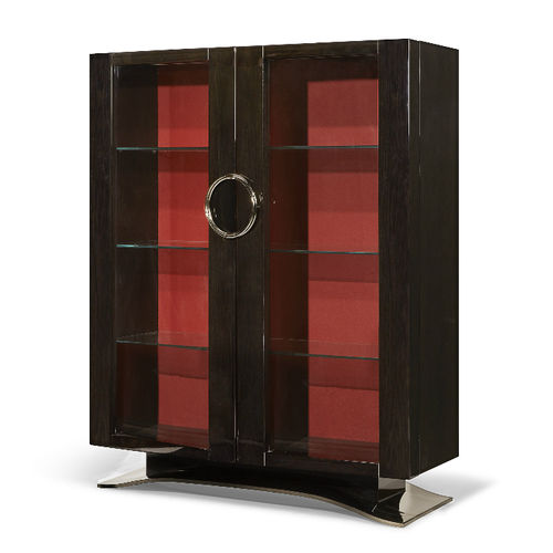 Vitrine contemporaine - HAUSSMANN - HUGUES CHEVALIER - en verre / en bois / en métal