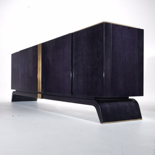 Buffet contemporain - VENDÔME - HUGUES CHEVALIER - en chêne / en métal
