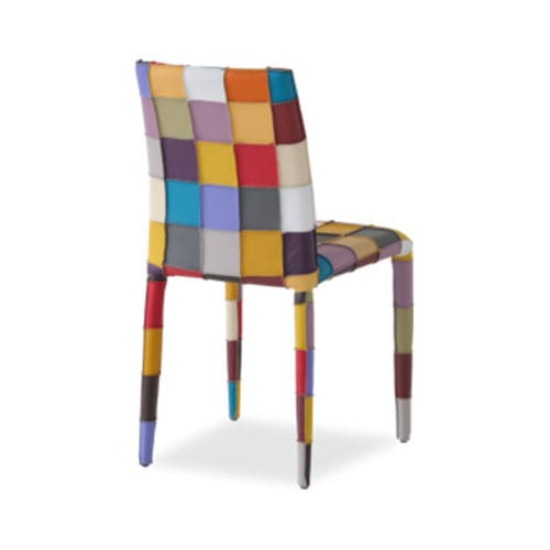 Chaise contemporaine - BRIT - P2 - Airnova - d'intérieur / en cuir / tapissée