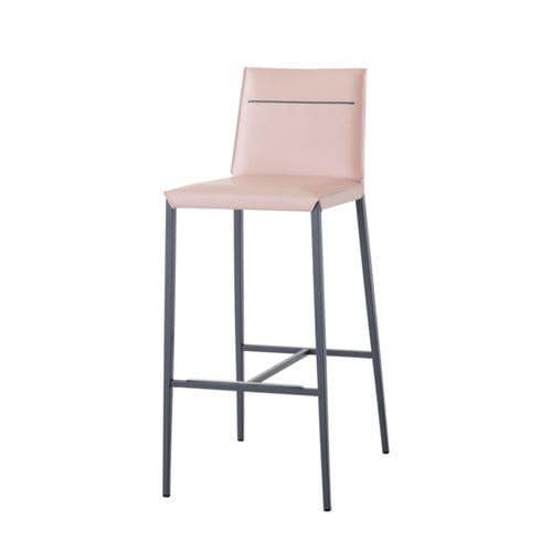 Chaise de bar contemporaine - LOLAS - SG - Airnova - d'intérieur / en cuir / en métal