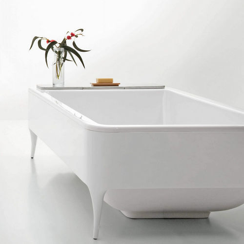 Baignoire ovale - DAFFODIL 175  - BISAZZA - à poser / pour habitat / en composite armé de fibres de verre