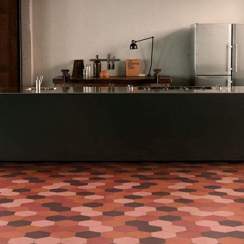 Carreau de ciment d'intérieur - ESTATE (E) - BISAZZA - de salle de bain / de cuisine / de sol