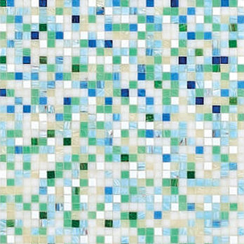 Mosaïque en verre - EDERA - BISAZZA - brillante / d'intérieur / d'extérieur