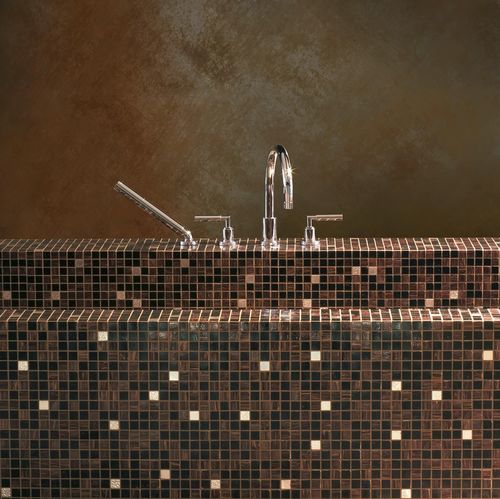 Mosaïque en or - NEFERTITI - BISAZZA - en verre / brillante / d'intérieur