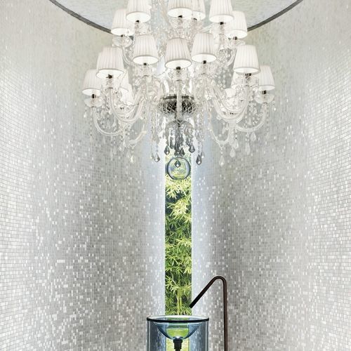Mosaïque en or - NARCISO - BISAZZA - en verre / brillante / d'intérieur