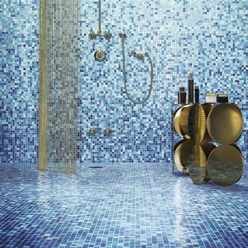 Mosaïque en verre - GLADIOLO - BISAZZA - brillante / d'intérieur / d'extérieur