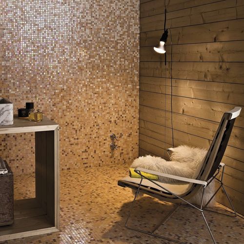 Mosaïque en verre - MAGNOLIA - BISAZZA - brillante / d'intérieur / d'extérieur