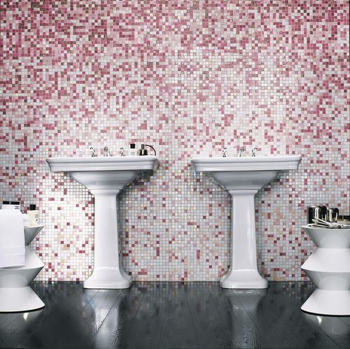 Mosaïque en verre - OLEANDRO - BISAZZA - brillante / d'intérieur / d'extérieur