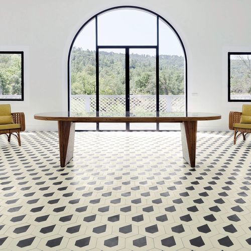 Carreau de ciment en ciment - RAIN 10 - BISAZZA - mat / d'intérieur / de salon